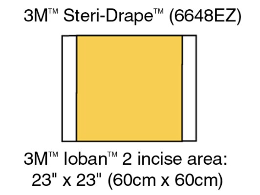 Ioban 2 Incise Drape Illus 6648EZ