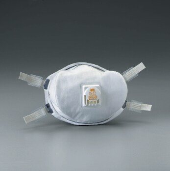 8233 Particulate Respirator shown on Filtering Facepiece Matrix