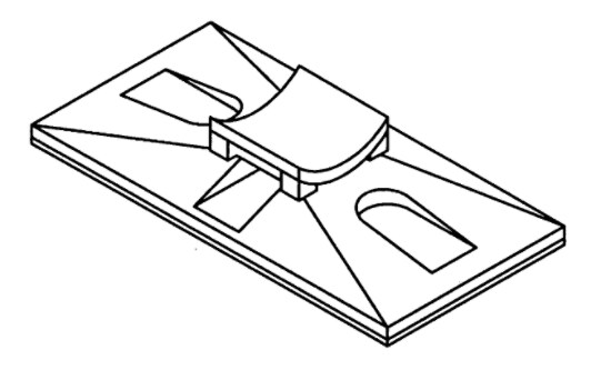 06290 Series Cable Tie Bases