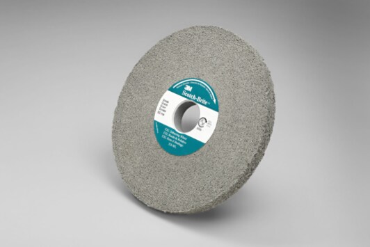 Scotch-Brite(TM) EXL Deburring Wheel, 6 in x 1/2 in x 1, 9S FIN