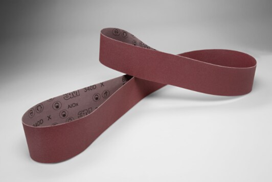 3M(TM) Cloth Belt 340D, 4-6 in x 48-132 in