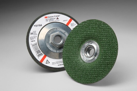 3M(TM)GreenCorps(TM)FlexibleGrindingWheel,4-1/2inx1/8inx5/8-11IN