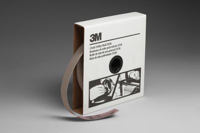 3M(TM) Sheet and Utility Roll 211K, 1 in x 50 yd J-weight