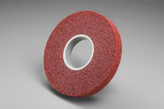 Scotch-Brite(TM) Metal Finishing Wheel, 8 in x 1 in x 3 in 5ACRS