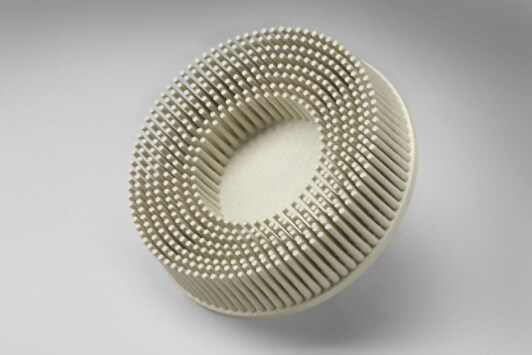 Scotch-Brite(TM) Roloc(TM) Bristle Disc, 3 in x 5/8 in, 120