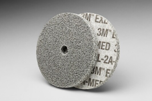 Scotch-Brite(TM) EXL Unitized Wheel, 3in x 1/4in x 3/8in 2AMED