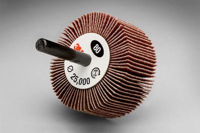 3M(TM) Flap Wheel 244D, Type 83, 2 in x 1 in x 1/4 in