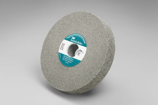 Scotch-Brite(TM) EXL Deburring Wheel, 6 in x 1 in x 1 in, 9S FIN