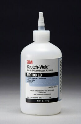 Scotch-Weld(TM) Medical Grade UV Adhesive MG100 LO