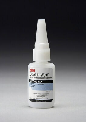Scotch-Weld(TM) Medical Grade Instant Adhesive MG300 FLX