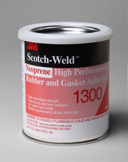 3M(TM)Scotch-Weld(TM)Neoprene HiPerf Rubber&Gasket Adhesive 1300