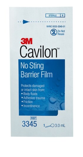 Cavilon No Sting Barrier Film 3345, Swab, 3.0 mL