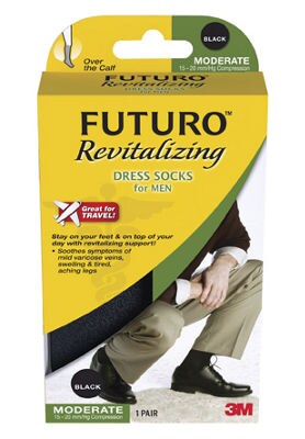 FUTURO(TM) Revitalizing Dress Socks for Men
