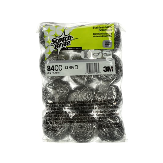 Scotch-Brite(TM) Stainless Steel Scrubber 84CC