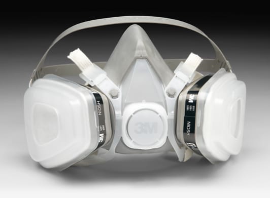 52P71 Dual Cartridge Respirator, Organic Vapor, P95, Medium