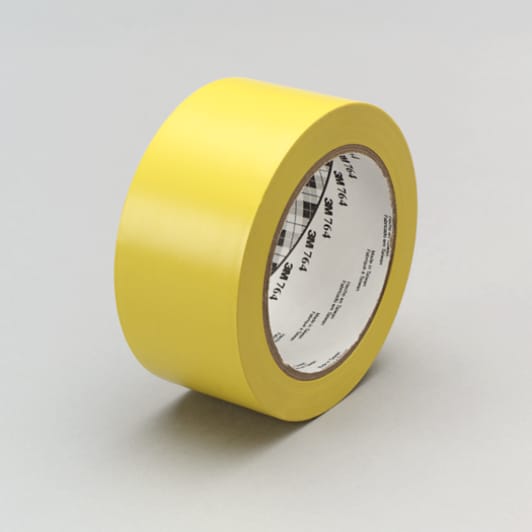 3M(TM) 764 Yellow GP Vinyl Tape