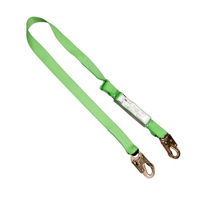 Apache Shock Absorbing Lanyard, 6 ft. Length, Rated 400 lbs.