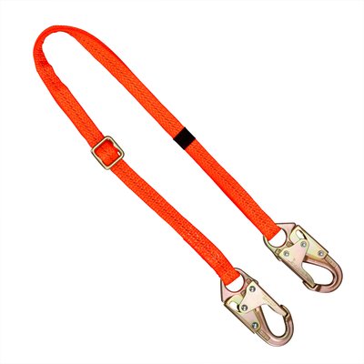 SafeAbsorb Adjustable Energy Absorbing Lanyard, 4-6 ft