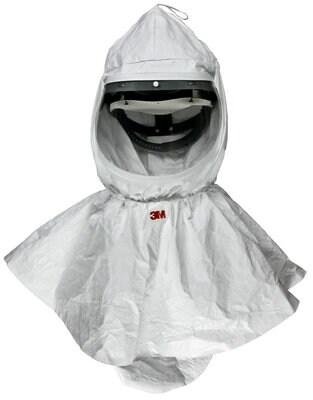 3M(TM) Hood H-410-10/07037(AAD), with Collar, Tychem(R) QC