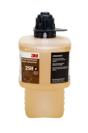 3M(TM) HB Quat Disinfectant Cleaner Concentrate 25H