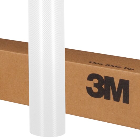 3M(TM) Scotchprint(R) Wrap Film 1080-CF10 Carbon Fiber White
