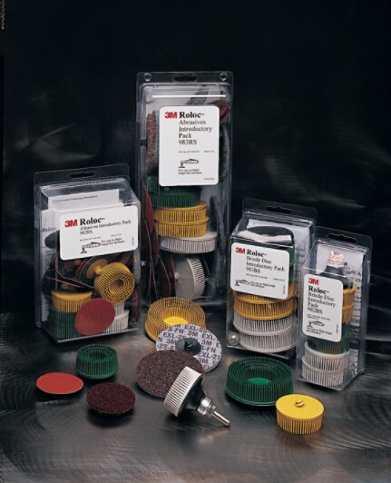 3M(TM) Roloc(TM) Bristle Disc Pack 983BS