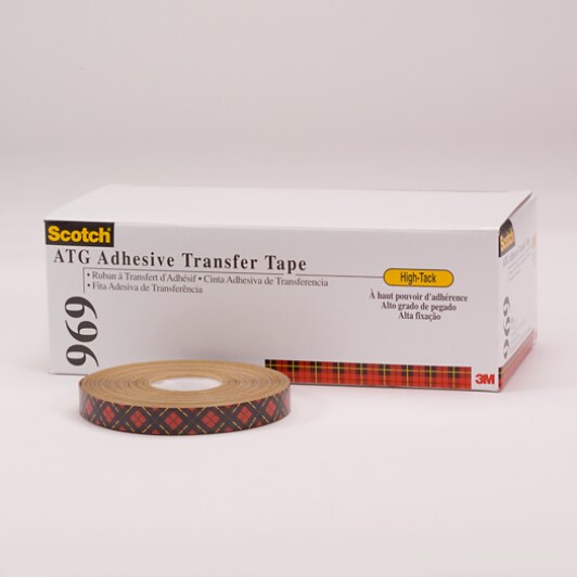 Scotch ATG Adhesive Tape 969 Box and Roll