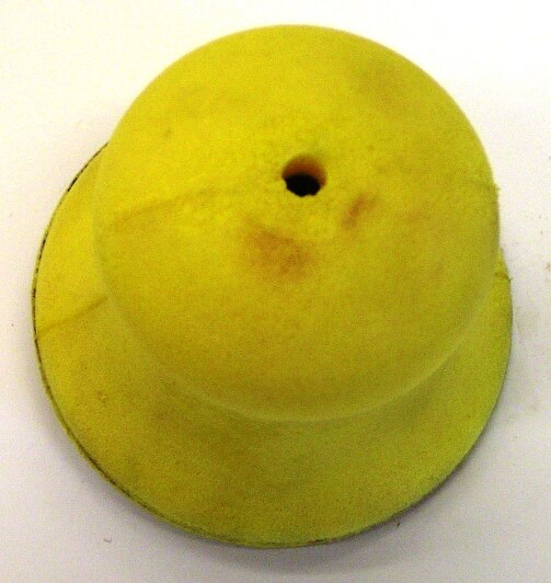 3M(TM) Hookit(TM) Center Water Feed Disc Hand Pad 70147, 3"x7/8"