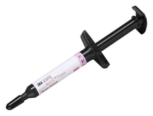 RelyX Veneer Cement Syringe - A1/Light Yellow, 7614A1