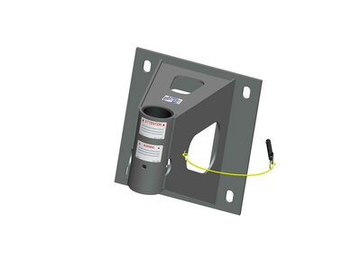 Xtirpa 14" Clearance Mural Wall Adapter IN-2067, Stainless Steel