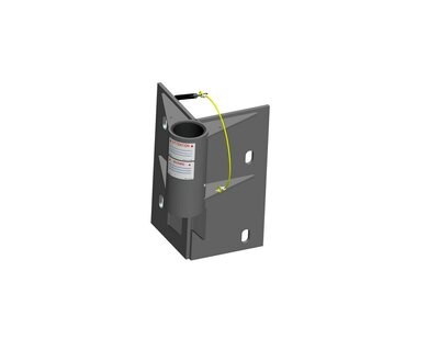 Xtirpa Exterior Corner Wall Mount Sleeve IN-2131 Stainless Steel