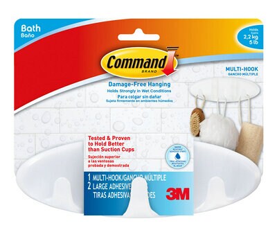 BATH21-ES Command(TM) Bath Multi-Hook