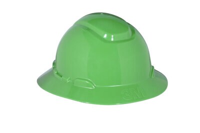 Green Full Brim H-800 Hard Hat