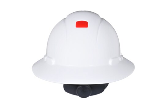 White Full Brim H-800 Hard Hat