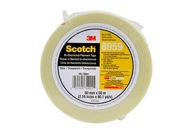Scotch(R) Bi-Directional Filament Tape 8959 50 mm x 50 m