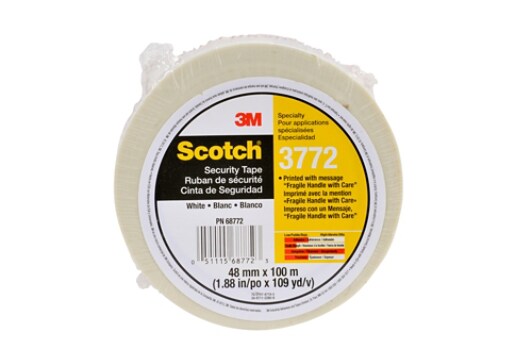 Scotch(R) FRAGILE HANDLE WITH CARE Box Sealing Tape 3772