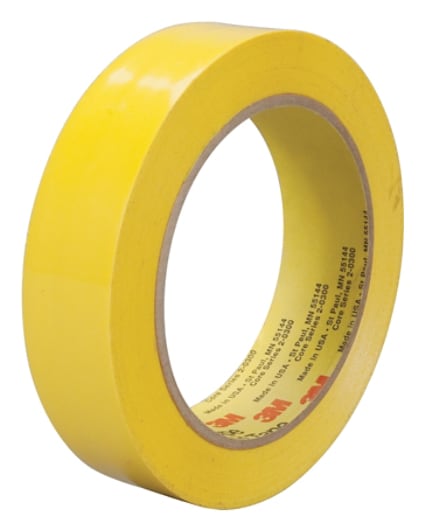 3M(TM) Polyethylene Film Tape 483 IW Yellow