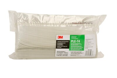 3M(TM) Packing List Envelope  Top Print PLE-T4, 5 1/2 in x 10 in