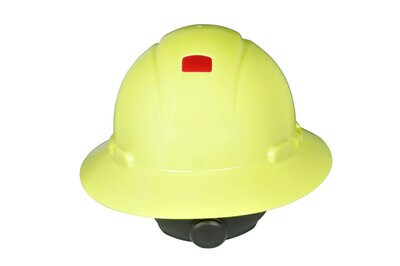 Hi-Vis Yellow Full Brim H-800 Hard Hat