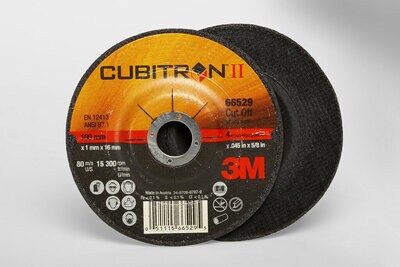 3M(TM) Cubitron(TM) II Cut-Off Whl T27,(66529) 4x.045x5/8in