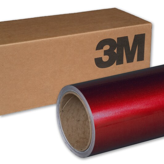 3M(TM) Scotchprint(R) Wrap Film Series 1080-G203 Gloss Red Met