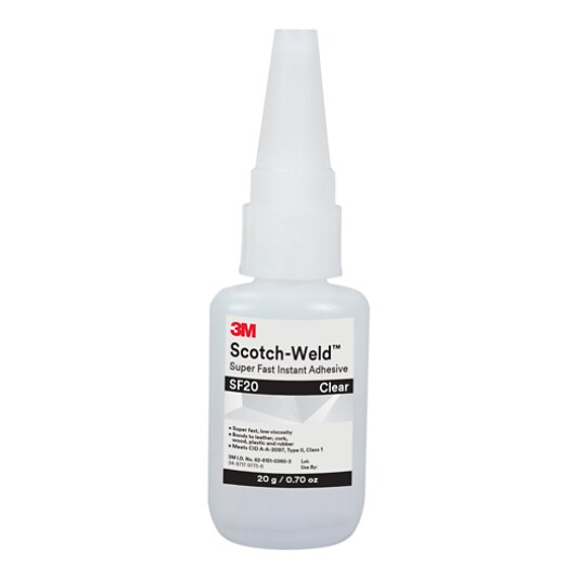 3M™ Scotch-Weld™ Super Fast Instant Adhesive SF20, 1 oz