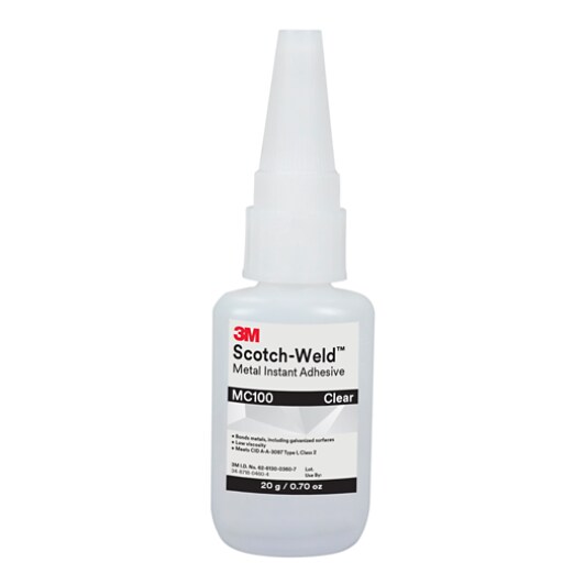3M™ Scotch-Weld™ Metal Instant Adhesive MC100, 1 oz