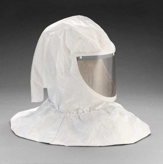 H-411 Hood Assembly, with Collar and Cap Suspension, Tychem QC
