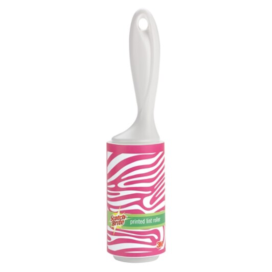 836RS-Z Scotch-Brite Printed Lint Roller, Zebra Pattern