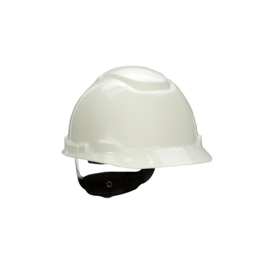 3M(TM) Hard Hat H-701R-UV White 4-Point Ratchet Suspension
