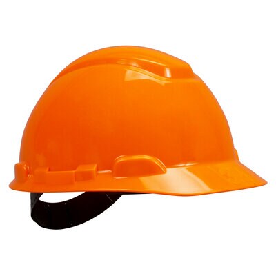 3M(TM) Hard Hat, Bright Orange 4-Point Pinlock Suspension H-70P