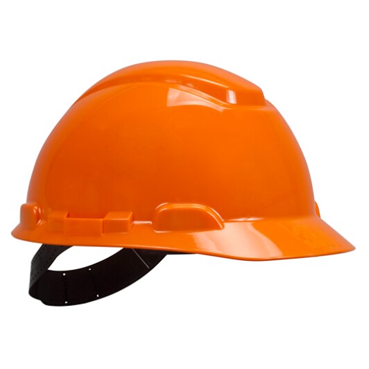 3M(TM) Hard Hat, Orange 4-Point Pinlock Suspension H-706P