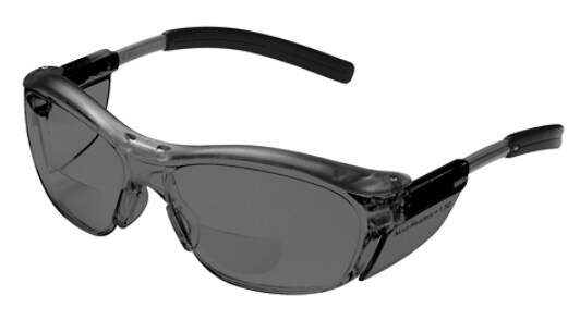 NUVO Translucent Gray Brow and Temples w Gray Lens 2.0