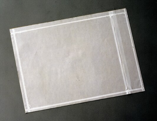 Packing List Envelope